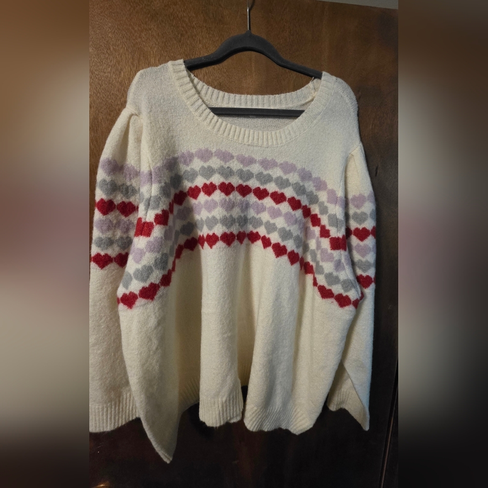Maurices Valentines Day 3x Sweater